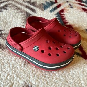 CROCS Kids Shoes in Red
